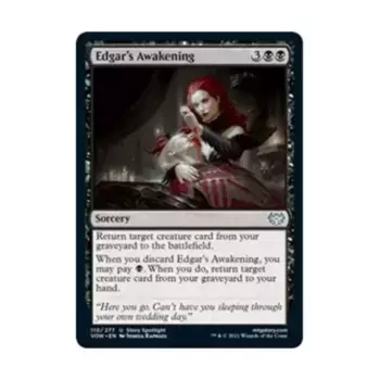 CCG Пробуждение Эдгара (U), MTG - Innistrad: Crimson Vow
