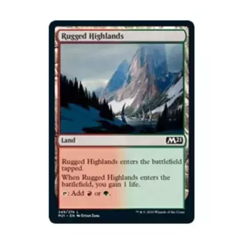 CCG Прочное Хайлендс (L), MTG - Core Set 2021
