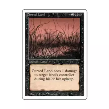 CCG Проклятая земля (U), MTG - 3rd Edition (Revised)