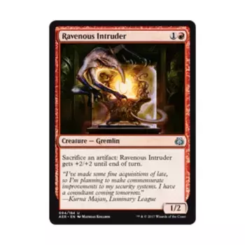 CCG Прожорливый нарушитель (U), MTG - Aether Revolt