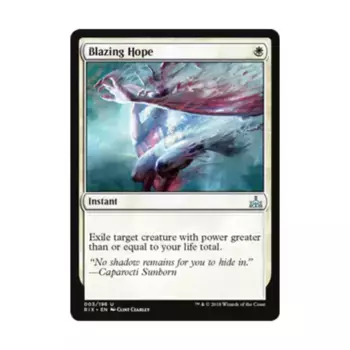 CCG Пылающая надежда (U), MTG - Rivals of Ixalan