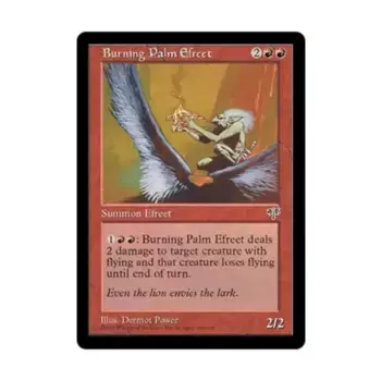 CCG Пылающая пальма Ифрит (U), MTG - Mirage