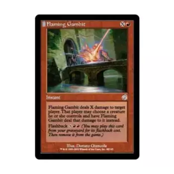 CCG Пылающий гамбит (U), MTG - Torment