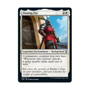 CCG Пылающий кулак (С) (Рольга), MTG - Commander Legends - Battle for Baldur's Gate