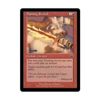 CCG Пылающий меч (С), MTG - Mercadian Masques