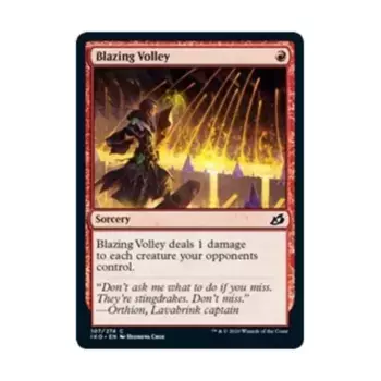 CCG Пылающий залп (клавиша C), MTG - Ikoria - Lair of Behemoths