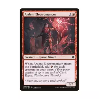 CCG Пылкий электромант (клавиша C), MTG - Zendikar Rising