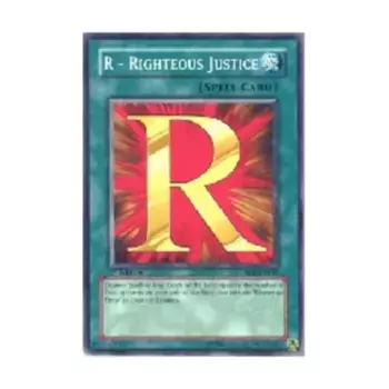 CCG R — Праведное правосудие (обычное), Yu-Gi-Oh - Enemy of Justice - Singles