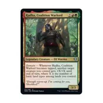 CCG Радха, военачальник коалиции (U), MTG - Dominaria United