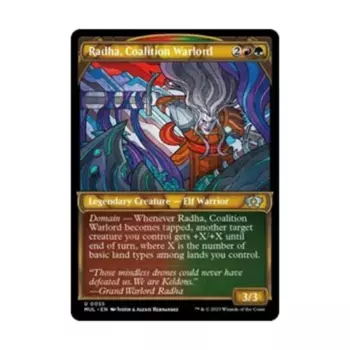 CCG Радха, военачальник коалиции (U), MTG - March of the Machine: Multiverse Legends