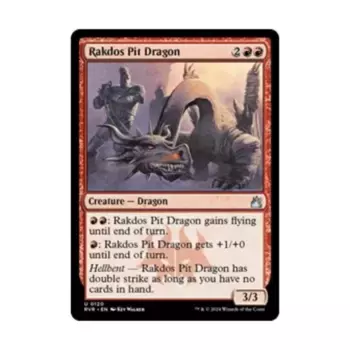 CCG Ракдосский дракон ямы (U), MTG - Ravnica Remastered