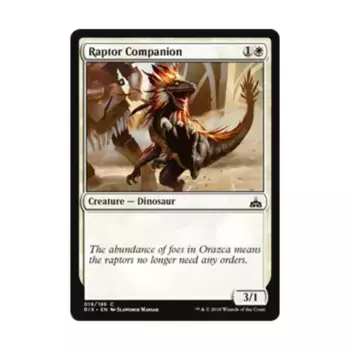 CCG Раптор-компаньон (C) (фольга), MTG - Rivals of Ixalan
