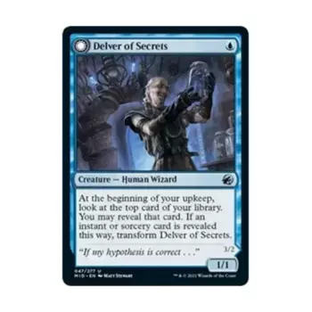 CCG Раскрыватель тайн (U), MTG - Innistrad - Midnight Hunt