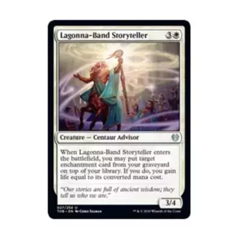 CCG Рассказчик Лагонна-Бэнда (U), MTG - Theros Beyond Death