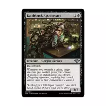 CCG Рэттлбэк-аптекарь (U), MTG - Outlaws of Thunder Junction