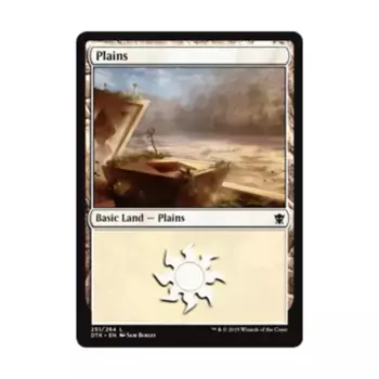 CCG Равнины # 251 (С), MTG - Dragons of Tarkir