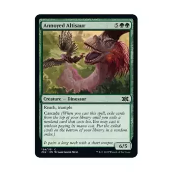 CCG Раздраженный Альтисавр (С) (Фольга), MTG - Double Masters 2022