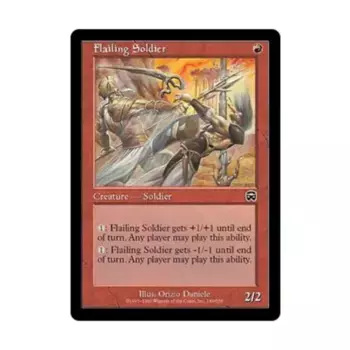 CCG Размахивающий солдат (C) (Рольга), MTG - Mercadian Masques