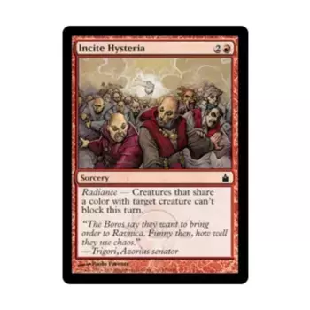 CCG Разжигание истерии (С) (Фольга), MTG - Ravnica