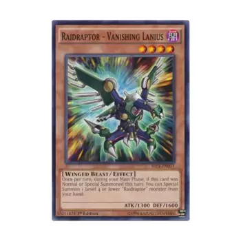 CCG Рейдраптор — Исчезающий Ланиус (Обычный), Yu-Gi-Oh - Secrets of Eternity - Singles