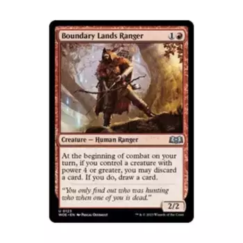 CCG Рейнджер Пограничных Земель (U), MTG - Wilds of Eldraine