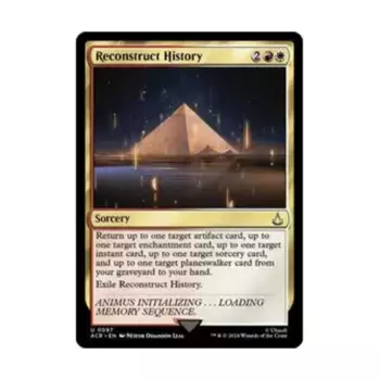 CCG Реконструировать историю (U), MTG - Universes Beyond: Assassin's Creed