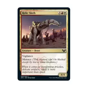 CCG Реликтовый ленивец (С), MTG - Strixhaven - School of Mages