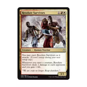 CCG Решительные выжившие (U), MTG - Hour of Devastation