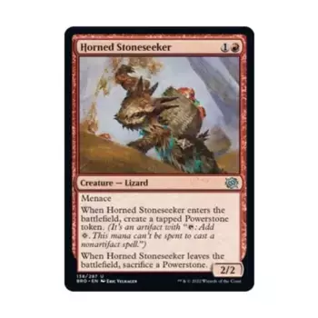 CCG Рогатый искатель камней (U), MTG - The Brothers War