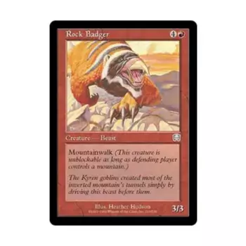 CCG Рок Барсук (U), MTG - Mercadian Masques