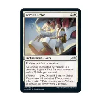 CCG Рожденный для вождения (U), MTG - Kamigawa : Neon Dynasty