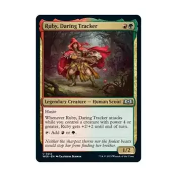 CCG Руби, Дерзкий Следопыт (U), MTG - Wilds of Eldraine