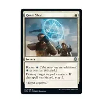 CCG Рунический выстрел (U), MTG - Dominaria United