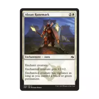 CCG Рунический знак Абзана (C) (Фольга), MTG - Fate Reforged