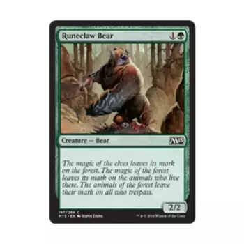 CCG Рунный коготь-медведь (С) (Фольга), MTG - Magic 2015