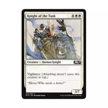 CCG Рыцарь Бивня (С) (Фольга), MTG - Core Set 2019