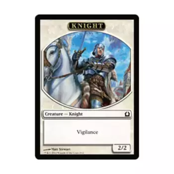 CCG Рыцарь – Жетон (С), MTG - Return to Ravnica