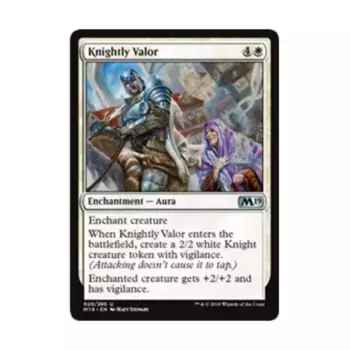CCG Рыцарская доблесть (U), MTG - Core Set 2019