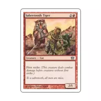 CCG Саблезубый тигр (клавиша C), MTG - 8th Edition