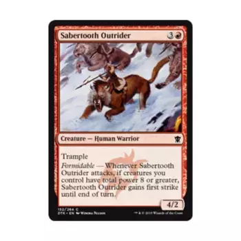 CCG Саблезубый всадник (клавиша C), MTG - Dragons of Tarkir