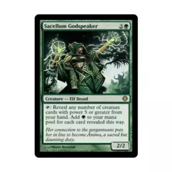 CCG Сацеллум Говорящий с Богом (клавиша R), MTG - Shards of Alara