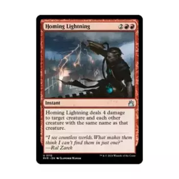 CCG Самонаводящаяся молния (U), MTG - Ravnica Remastered