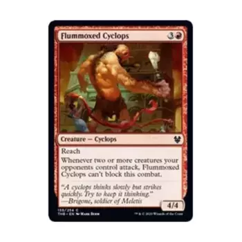 CCG Сбитый с толку Циклоп (C) (Фольга), MTG - Theros Beyond Death