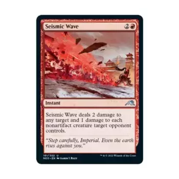 CCG Сейсмическая волна (U), MTG - Kamigawa : Neon Dynasty