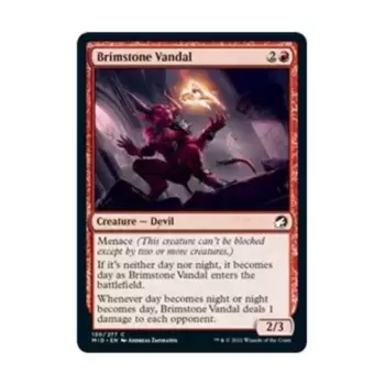 CCG Серный вандал (клавиша C), MTG - Innistrad - Midnight Hunt