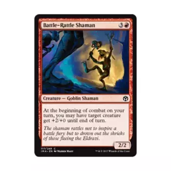 CCG Шаман Боевой Погремушки (С) (Фольга), MTG - Iconic Masters