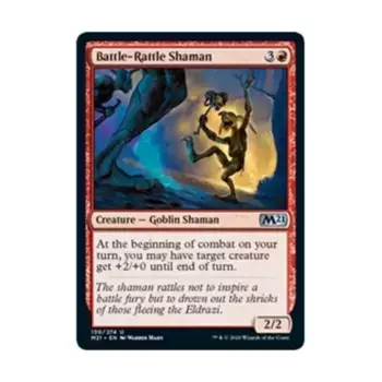 CCG Шаман Боевой Погремушки (U), MTG - Core Set 2021