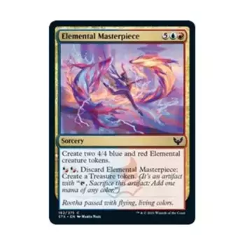 CCG Шедевр стихий (С) (Фольга), MTG - Strixhaven - School of Mages