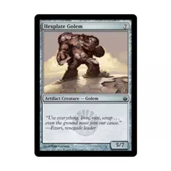 CCG Шестигранный голем (С) (Фольга), MTG - Mirrodin Besieged