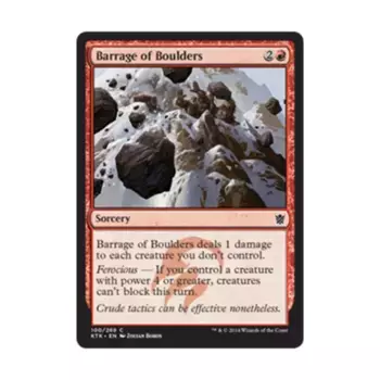 CCG Шквал валунов (клавиша C), MTG - Khans of Tarkir